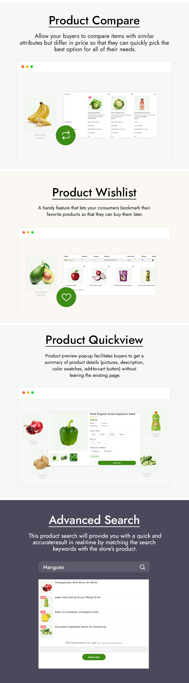 EcoOrganic - Organic Fruits and Vegetables Store PrestaShop 8 Theme - 3