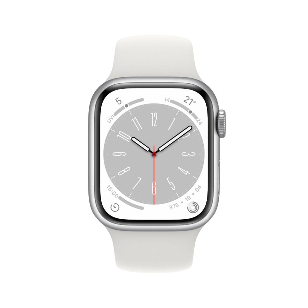 Apple Watch Series 8 GPS 41mm Aluminum – Silver, 128GB