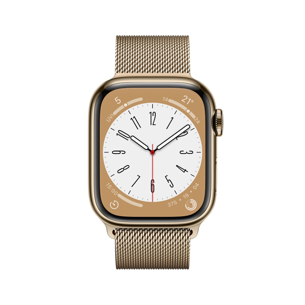 Apple Watch Series 8 GPS 41mm Aluminum – Gold, Large