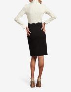 Long Sleeve & Crepe Dress - Image 2