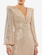 Sequined Bodycon Dress - Image 3