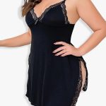 Side Slit Sleepwear
