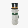 Elsjoy Set of 4 Christmas Stackable Coffee Mugs Christmas Coffee Mugs with Metal - Image 4