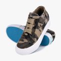 Sneakers for Womens Fashion Platform Hidden Heel Slip On Sneaker Non Slip Side Zipper - Image 2