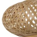 Wholesalestuff Bamboo Wicker Rattan Light Fixture Flush Mount Hanging Ceiling Lamp - Image 3